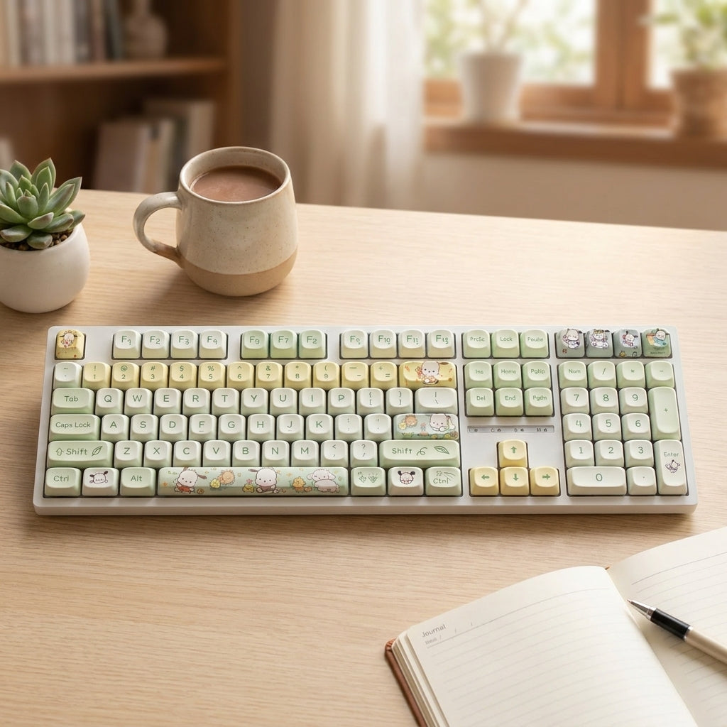 Three-Mode 108-Key Mechanical Keyboard
