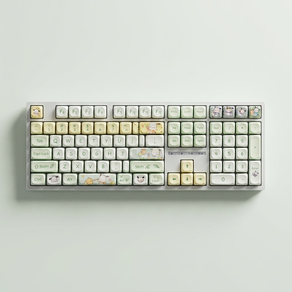 Three-Mode 108-Key Mechanical Keyboard