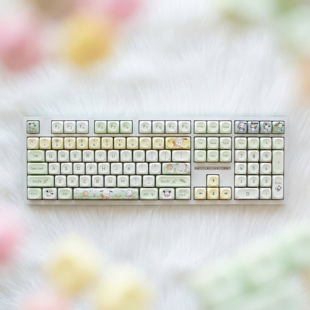 Three-Mode 108-Key Mechanical Keyboard
